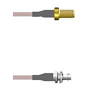 Amphenol Custom Cable Q-2V00P0005009i RF Cable Assemblies SMA-SJ/HDBNC-SJB G316 9I