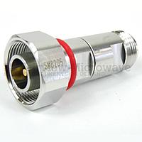 Fairview Microwave SM8205 4.1/9.5 Mini DIN Male to N Female Adapter (6 Ghz)