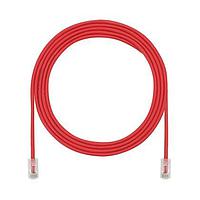 Panduit UTP28CH5.5MRD Cat 5e Copper Patch Cord, Cat 5e (SD), 28 AWG,