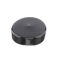 Essentra Components DM3875-1A Round End Cap ROUND DIP MOLDED END-CAP:PVC DIP BLACK
