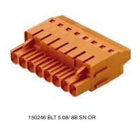 Weidmuller 1502460000 Plugs BLT 5.08HC/08/180B SN OR BX