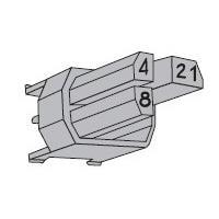 AMP Connectors - TE Connectivity 4-100525-3 Coding Keys Z-PACK M.CODING KEY