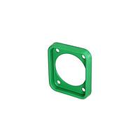 NEUTRIK scdp-fx-5 Speaker Connectors Gasket - EPDM for use with D size chassis connectors - IP65 and UV resistant - green