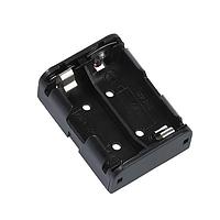 Eagle Plastic Devices 12BHC521A-GR Cylindrical Battery Contacts, Clips, Holders & Springs 37x13x27mm,for 2 x C cellsWire Terminal