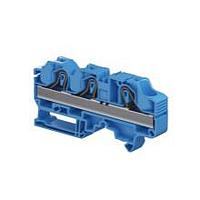 Entrelec - TE Connectivity ZK16-3P-BL Feed Through Terminal Block Pow SNK PI-Spring