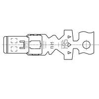 Hirose Electric GT13-2022/F3.3-5PCF Terminals M TERMINAL 20-22AWG