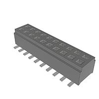 Samtec CLM-110-02-L-D-TR Connectors Low Profile Dual-Wipe Socket