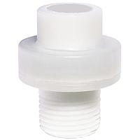 Dwyer GG2 Gage Guard for Pressure/Vacuum, Polypropylene, Inorganic Compatibility (1/2 in x 1/4 in, NPT Male and Female)