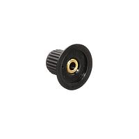 Grayhill 11K5015-EMNB Cylindrical Knob with Skirt ASM,KNOB,BLK,NYL,.157,MI