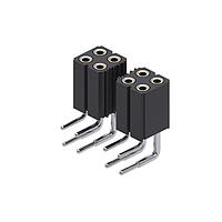 Mill-Max 803-93-100-20-001000 Socket 100 POS R/ANGLE