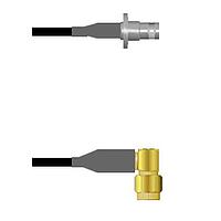 Amphenol Custom Cable Q-080360008060i RF Cable Assemblies BNC-SJB/SMA-RP RG58 60I
