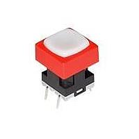NKK Switches JB15KP-4BB Tactile Switches OFF-(ON) PC MOUNT WHT BUTTON/WHT FRAME