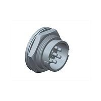 Amphenol LTW ADC-06PMMS-LC7001 Connectors Ceres, Large Size, Plastic, 20A, 06 pins, Male Connector, Male Contact, Circular, 2 Points Lock, Solder, Receptacle, IP67