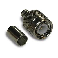 Amphenol RF 122112 Connectors TNC ST CRIMP PLUG RG58T 50 OHM 3PC DL