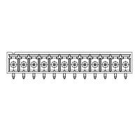 Molex 39502-3012 Headers 3.5MM EURO HDR RA 12CT GR