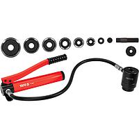 YATO YT-18907 Hydraulic Metal Hole Puncher Hole-Driver (Ø22-60x4mm, 6T, 360°)