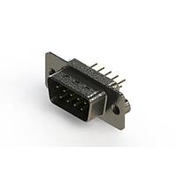 EDAC 627-M09-620-GT2 D-Sub Connectors - Standard Density Vertical Machined D-Sub Connectors