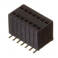 Adam Tech HRS-2FY-06-SG-SMT Receptacle RECEPTACLE STRIP, 1.27MM, VERTIC