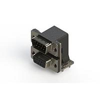 EDAC 663-009-364-031 Dual Port D-Sub Connectors Right-angle Dual Port D-Sub Connector