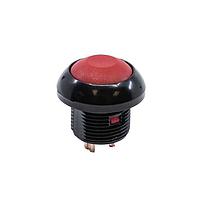 E-Switch RP8300B2M1CEBLKREDNIL Sealed OFF(ON) BLK Housing Red Cap No LED IP67