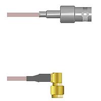 Amphenol Custom Cable Q-030340005096i RF Cable Assemblies BNC-SJ/SMA-RP G316 96I