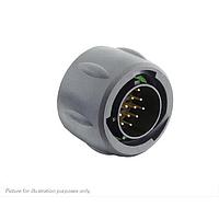 Eaton Souriau-Sunbank UTSX614E19P Plugs Plug, without backshell, with 19 male solder contacts, IP68/69K in unmated conditions