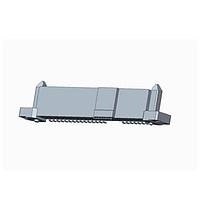Amphenol FCI 10129368-001C-TRLF Receptacles SAS 30 Connectors Receptacle Vertical Surface Mount 29 Positions 12Gb