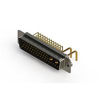 EDAC 629-43W2650-1N2 Mixed Contact D-Sub Connectors Right-angle Power Combo D-Sub Connector
