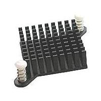 Aavid 10-6327-01G Component Push Pin Heat Sink for BGA, 28.5x28.5x10mm, IC=28x28, Plastic Pins, No Pad