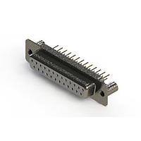 EDAC 628-M25-221-WT3 D-Sub Connectors - Standard Density Vertical Machined D-Sub Connector
