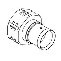 Radiall R183031007 Connectors 4.3-10 / STRAIGHT PLUG THREAD-IN SOLDER TYPE CABLE 1/2" SUPERFLEXIBLE CORRUGATED