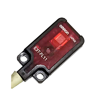 OMRON E3T-FL11 2M Ultracompact, Ultrathin Photoelectric Sensor with Built-in Amplifier (Background suppression, 1-15 mm, NPN, Light-ON, M2)