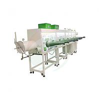 TOB TOB-GB-4880-S Four Workstation Glove Box For Lithium Battery (+/-10 ~ +/-12mbar, 12m3/h)