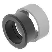 EAO 704.955.9 Front Bezel LIGHTED PSHBTN MNT RND W-CLEAR LENS