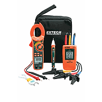 EXTECH MA640-K Clamp Meter Test Kit (600A; true RMS)