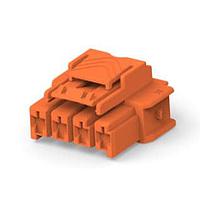AMP Connectors - TE Connectivity 6-2232265-4 Hard Metric Connectors 1x4 plug housing Key B bro