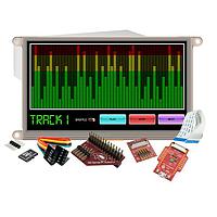 4D Systems SK-gen4-70DT-PI Starter Kits Starter Kit for gen4-uLCD-70DT-PI with 4D Serial Pi Adaptor, 4D-UPA , 4GB Industrial microSD Card, 150 mm FFC Cable, 5-way female-to-female ribbon cable with male-to-male adaptor