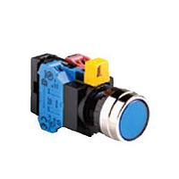 IDEC HW4L-M1P20QH2Y Standard Switches 22mm Moment Pushbutton Lighted