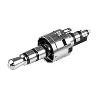 Same Sky (formerly CUI Devices) SP-25501-OM Phone Connectors audio jack, 2.5 mm, straight, 4 conductor, cable mount, om