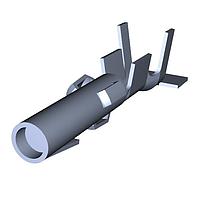 AMP Connectors - TE Connectivity 350557-1 (Cut Strip) Contacts L-PIN 24-18 AWG Cut Strip of 100