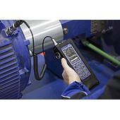 Diagnose equipment using a vibration meter