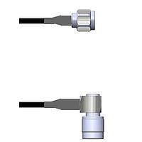 Amphenol Custom Cable Q-2O04V000D008i RF Cable Assemblies N-SP/TNC-RP LMR19 8I