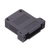 Amphenol CONEC 165X03329A Two Piece Backshell 25P DSUB PLSTIC HOOD STRAIGHT CABLE EXIT