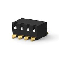 P&B 1-2319764-7 DIP Switches E STACK PIANO 4P G SHORT TUBE PD OFF