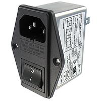 Qualtek Electronics 880-03/002 Power Line Filters 3A DPST DBL FUSE