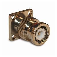 Amphenol RF 112653 Connectors BNC 4H Panel Mount Plug 50 Ohm