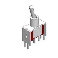 Dailywell 1MS1T1B4VS2QES Toggle Switches toggleSPDT switch on-on high V-bracket