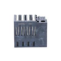 AMP Connectors - TE Connectivity 2204456-1 Power to the Board R/A PLUG 4VP+20S SOLDER