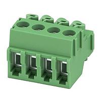 PHOENIX CONTACT 1984031 Plugs 4 Pos 3.5mm pitch Plug 26-14 AWG Screw