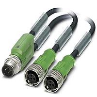 PHOENIX CONTACT 1544073 Sensor Cables / Actuator Cables SAC-5P-Y/2X0.3-PU R/FS B PE SCO